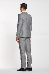 Textured Gray Jacket - The Groomsman Suit