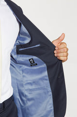 Navy Blue Jacket - The Groomsman Suit