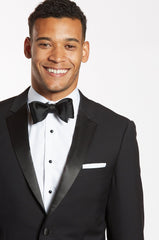 Classic Black Tuxedo Jacket - The Groomsman Suit