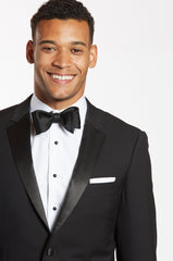 Classic Black Tuxedo Jacket - The Groomsman Suit