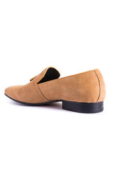 ALLESSANDRO tan loafer - The Groomsman Suit