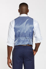 Brilliant Blue Vest - The Groomsman Suit