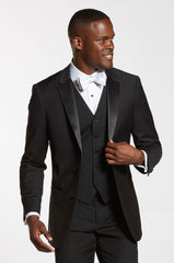 Classic Black Vest - The Groomsman Suit