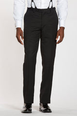 Classic Black Pants - The Groomsman Suit