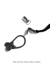 Cool Steel - Classic Grey Suspenders - The Groomsman Suit