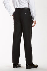 Premium Black Tuxedo Pants - The Groomsman Suit