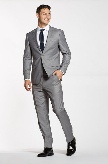 The Groomsman Suit - Textured Gray Pants
