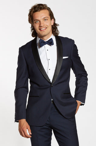 Premium Shawl Lapel Navy Tuxedo Jacket