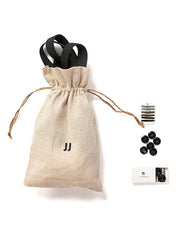 Jet Set - Classic Black Suspenders - The Groomsman Suit