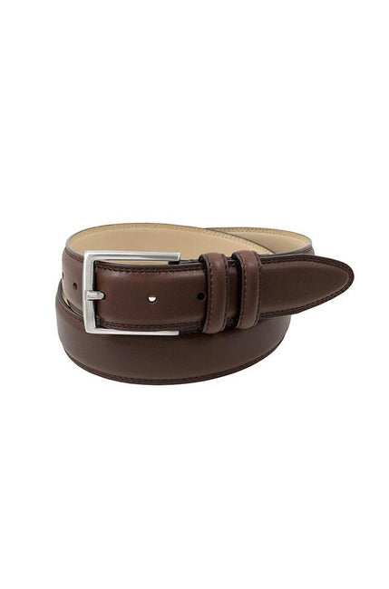 The Groomsman Suit - Classic Brown Leather Belt