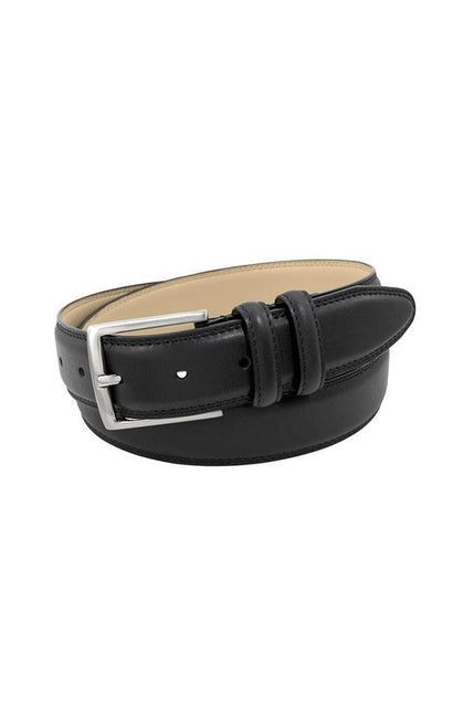 The Groomsman Suit - Classic Black Leather Belt