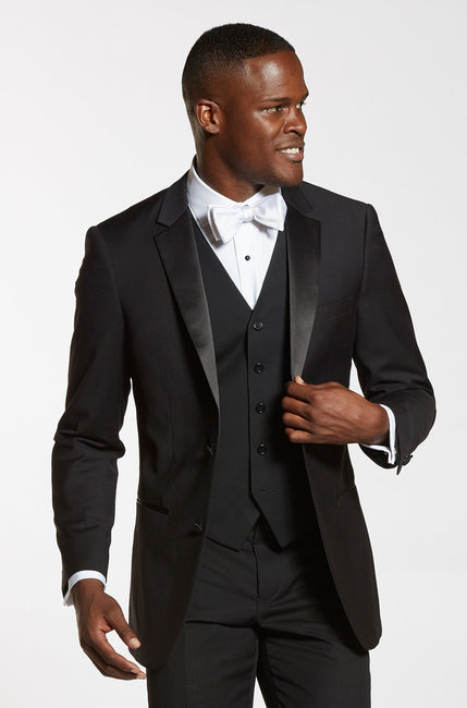 The Groomsman Suit - Classic Black Vest