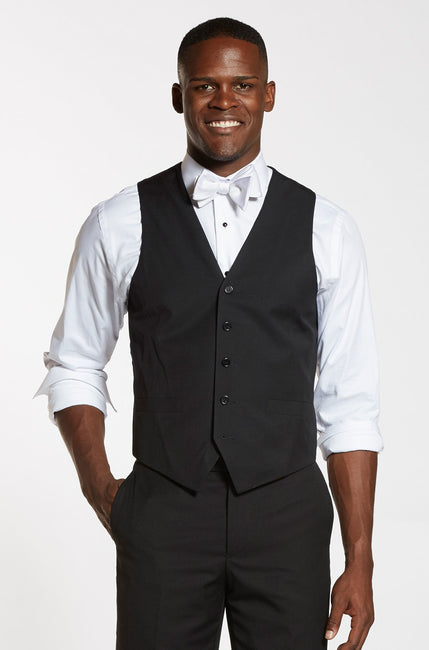 The Groomsman Suit - Classic Black Vest